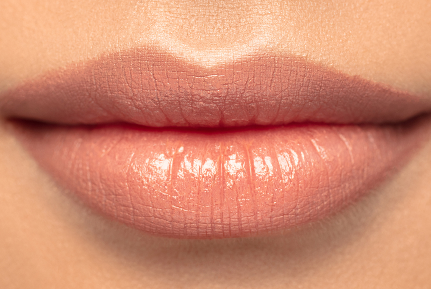 a close up shot of a woman's lips